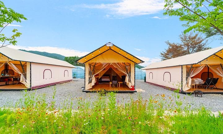 (주)더그린포천 농업회사법인(민트글램핑)