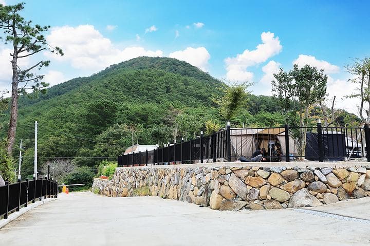 산달바다 캠핑장