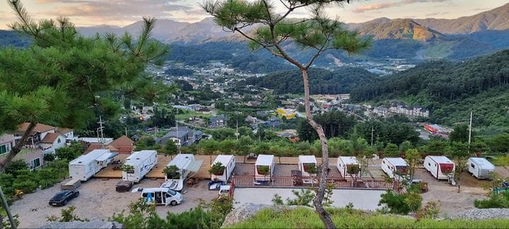 가평 구름산 카라반