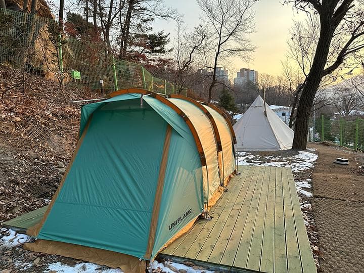 안양 산마을캠핑장