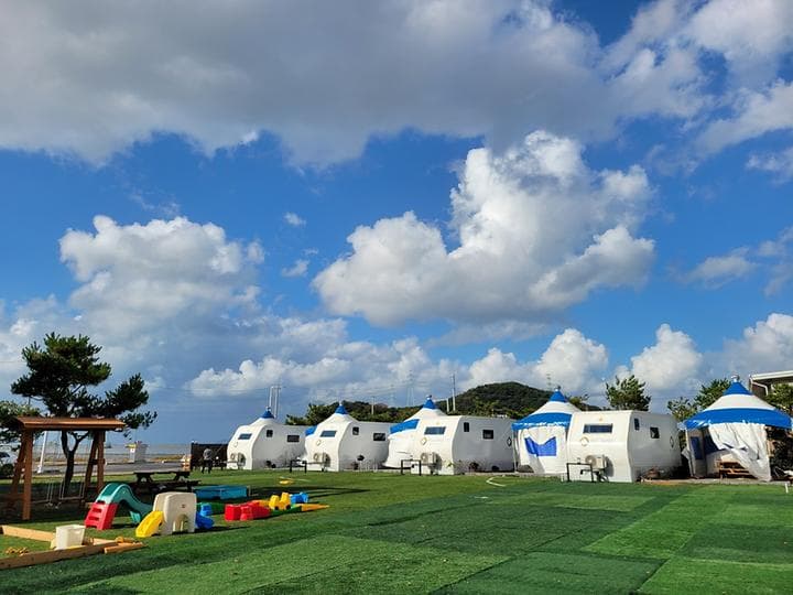 왕모래 카라반 캠핑장