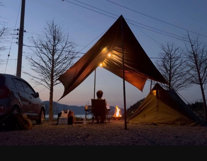 노을빛바다 캠핑장B