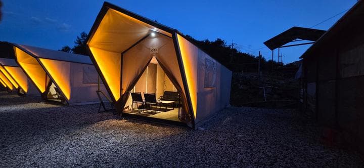 괴산별빛아래 글램핑