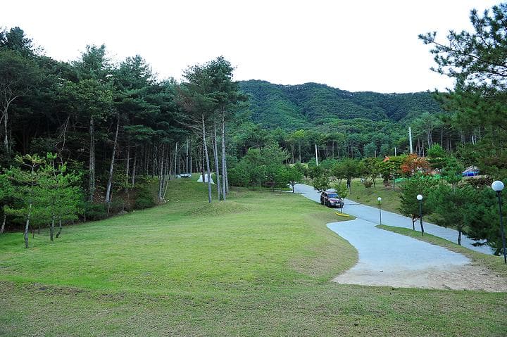 알프스농원캠핑장